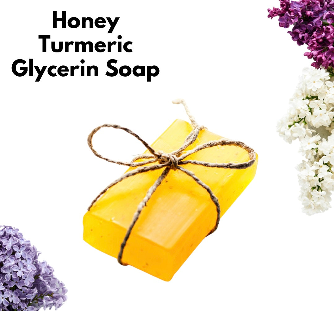 Honey Turmeric Soap Bar - Body and Soul Naturally LLC