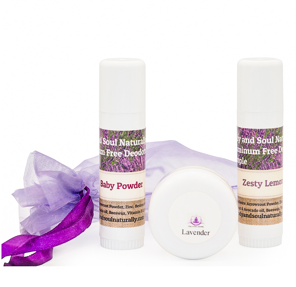 Deodorant & Shea Sampler - Body and Soul Naturally LLC
