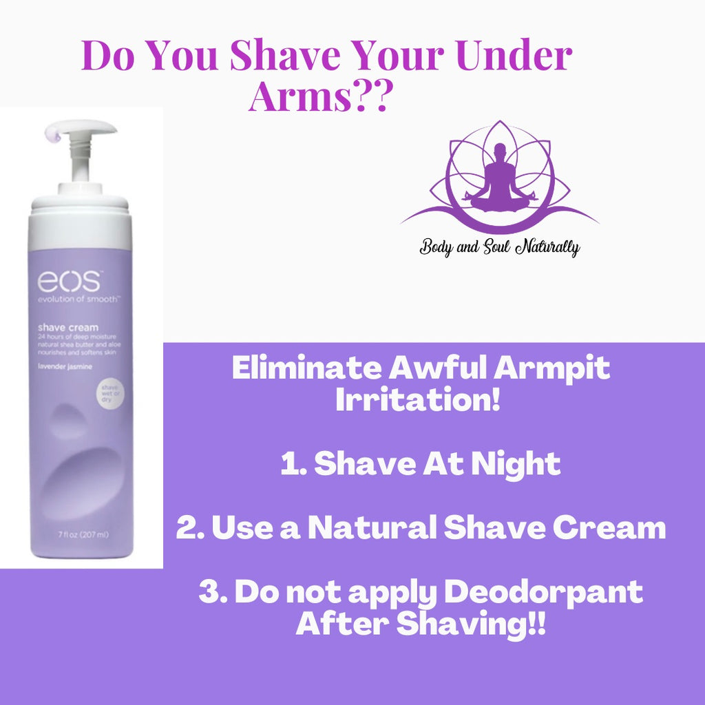 Eliminate Armpit Irritation After Shaving!
