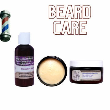 Natural Beard Wash - Body and Soul Naturally LLC