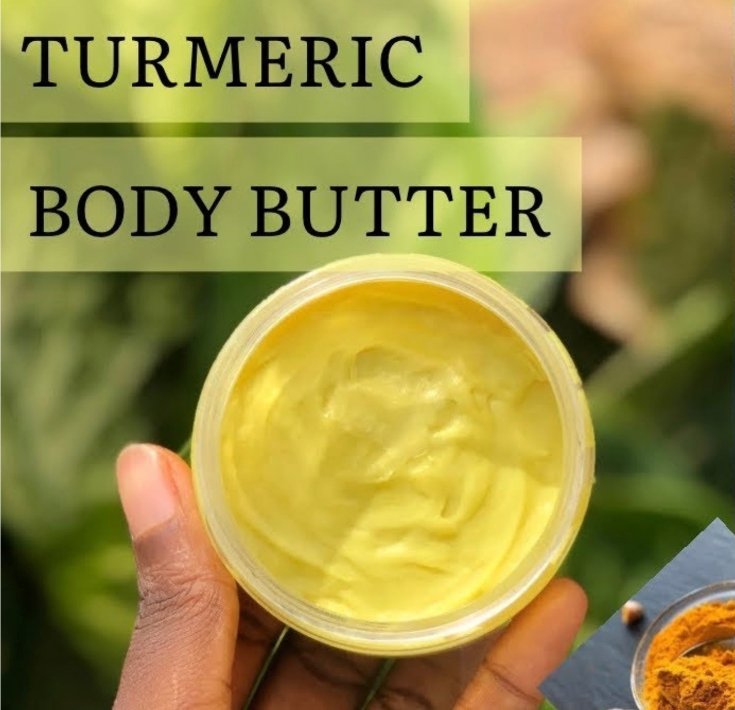 Organic Turmeric Butter (Premium Shea)