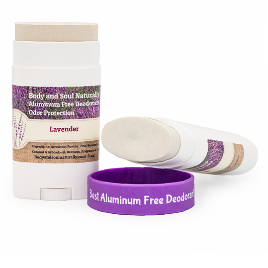 Aluminum Free Deodorant Bundle Unisex (Get 2) - Body and Soul Naturally LLC